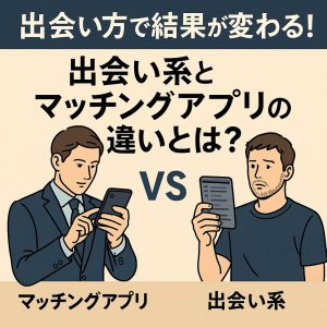 出会い系とマッチングアプリの違いとは？初心者向け比較ガイド